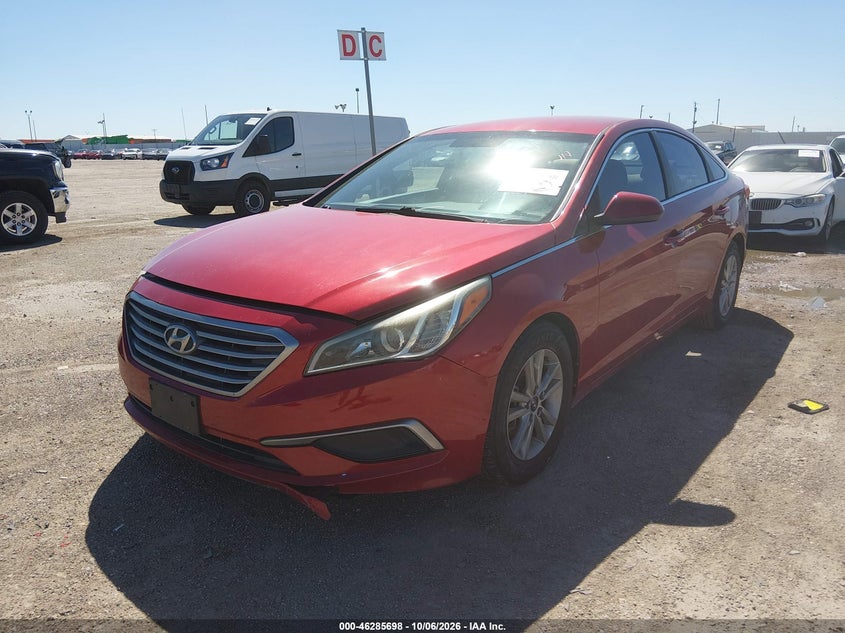 Vin: 5npe24af2hh439855, lot: 46785844, hyundai sonata se 20172
