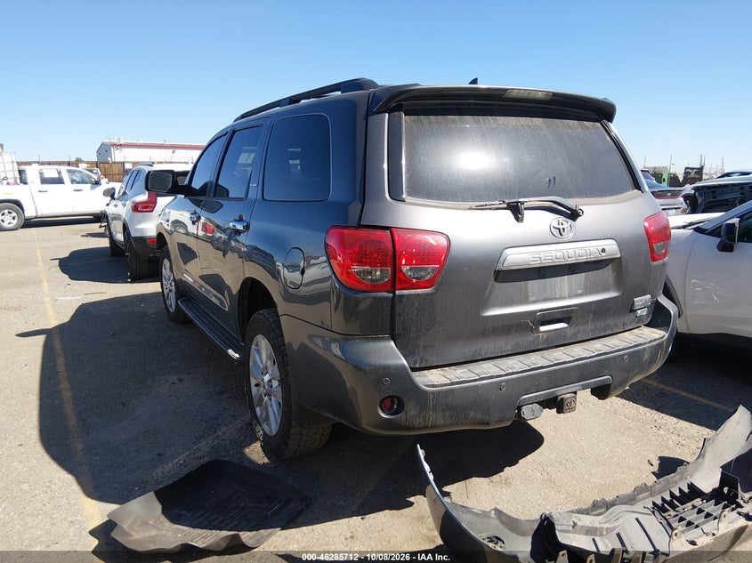 Vin: 5tddw5g11ds073943, lot: 46785858, toyota sequoia platinum 5.7l v8 20133