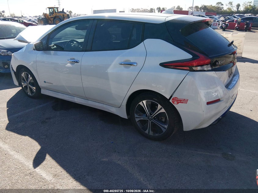 Vin: 1n4az1cp2jc305305, lot: 46785871, nissan leaf sv 20183