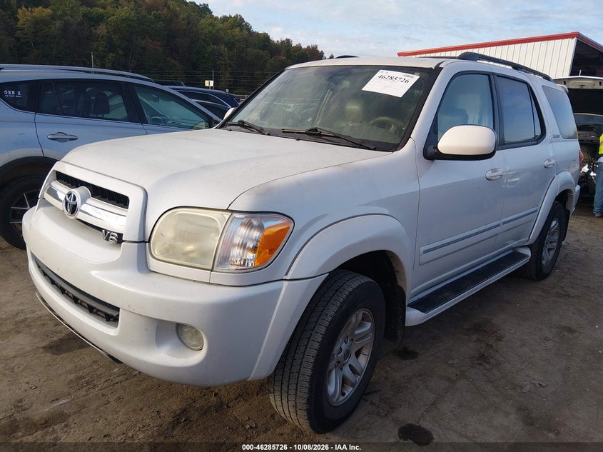 TOYOTA SEQUOIA 2006 VIN 5TDZT38AX6S279900