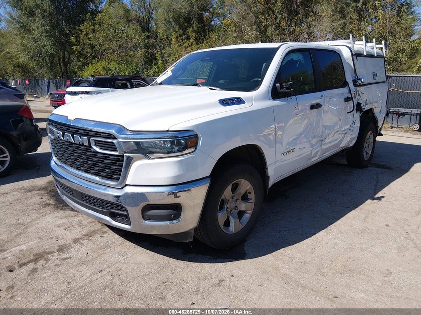 Vin: 1c6rrfgg9sn192194, lot: 46785875, ram 1500 tradesman  4x4 5'7 box 20252