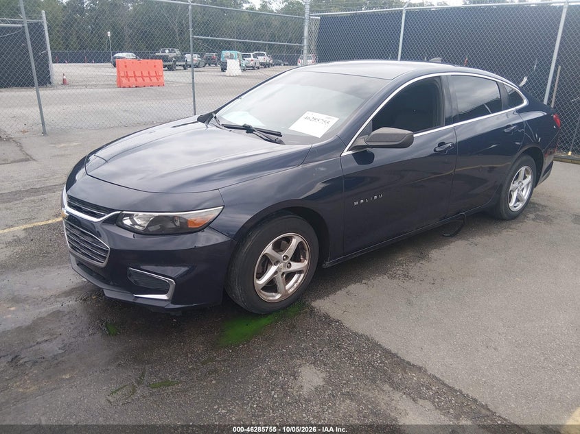2018 Chevrolet Malibu 1Ls, Left & Right Side, IAAI, VIN 1G1ZB5ST3JF207494 — photo 2