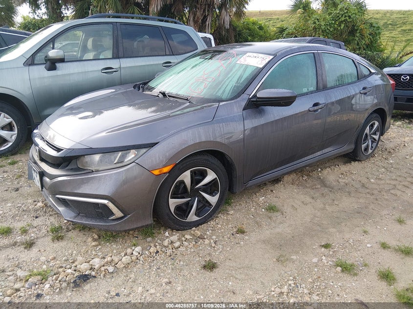 HONDA CIVIC 2019 VIN 19XFC2F66KE007425