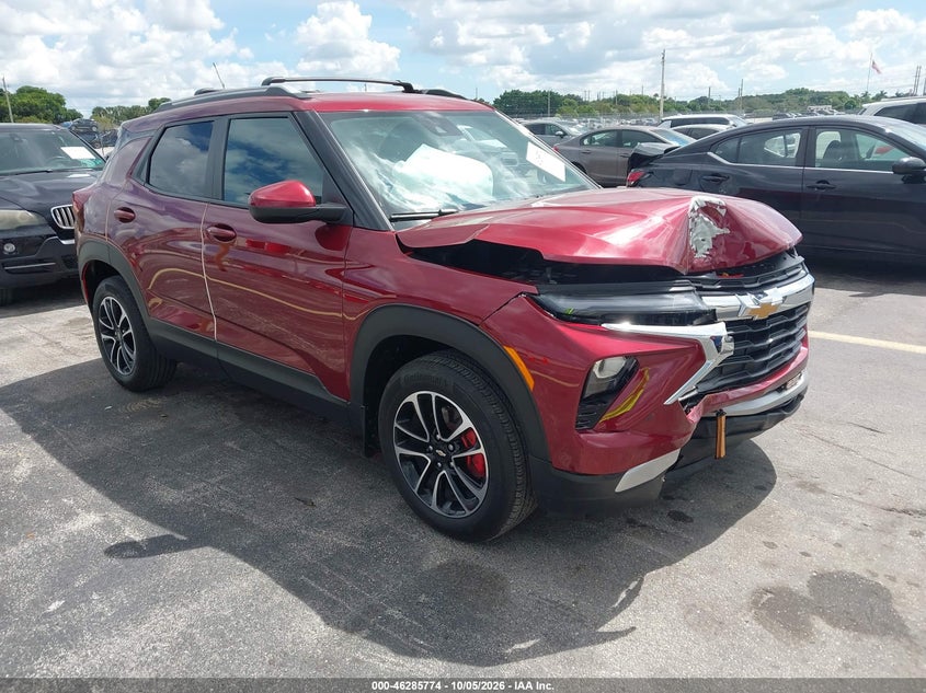 Vin: kl79mpsp8sb096348, lot: 46785920, chevrolet trailblazer fwd lt 20251