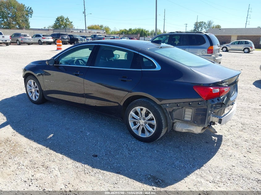 Vin: 1g1zd5st2pf188312, lot: 46785926, chevrolet malibu fwd 1lt 20233