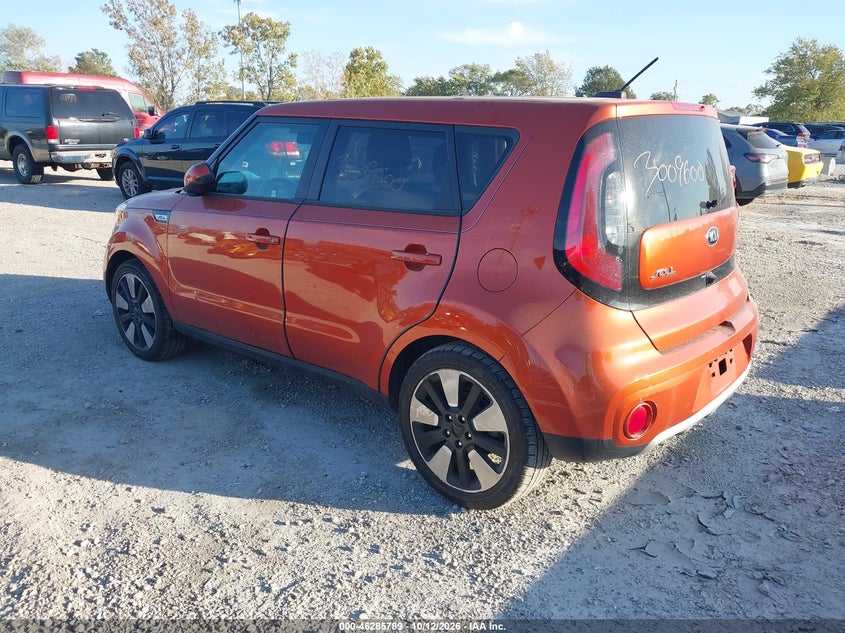 Vin: kndjp3a57k7658940, lot: 46785935, kia soul + 20193