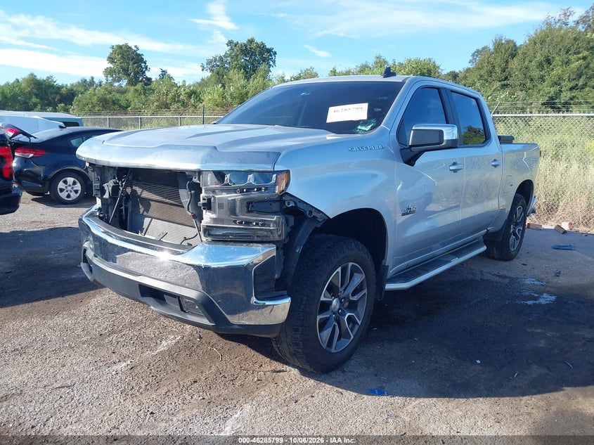 Vin: 3gcpwced5mg367133, lot: 46785945, chevrolet silverado 1500 2wd  short bed lt 20212