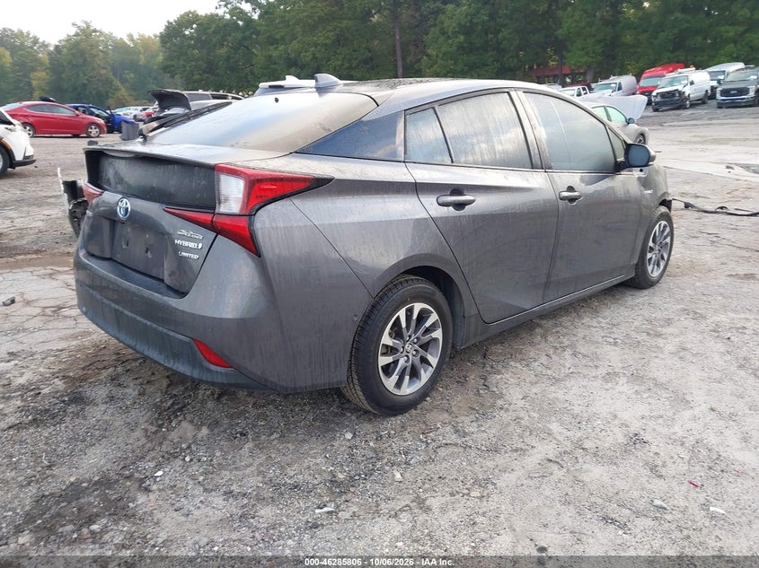 Vin: jtdkamfu8n3170541, lot: 46785952, toyota prius limited 20224
