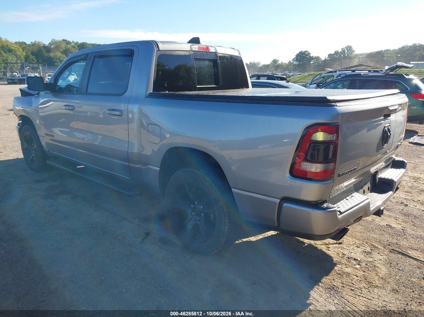 Vin: 1c6srfft1ln264779, lot: 46785958, ram 1500 big horn  4x4 5'7 box 20203