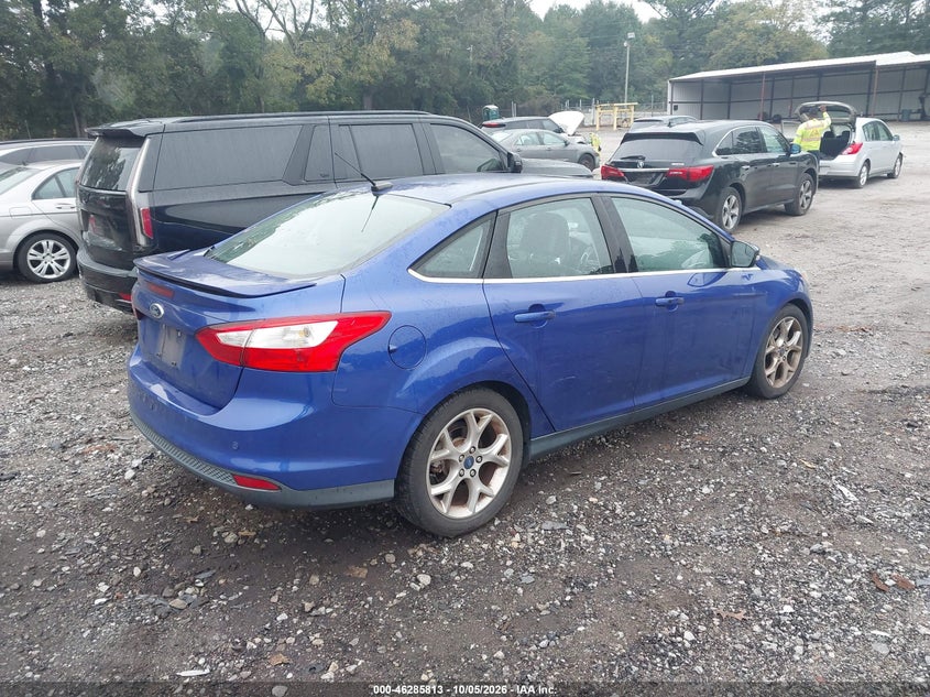 Vin: 1fadp3j2xel424490, lot: 46785959, ford focus titanium 20144