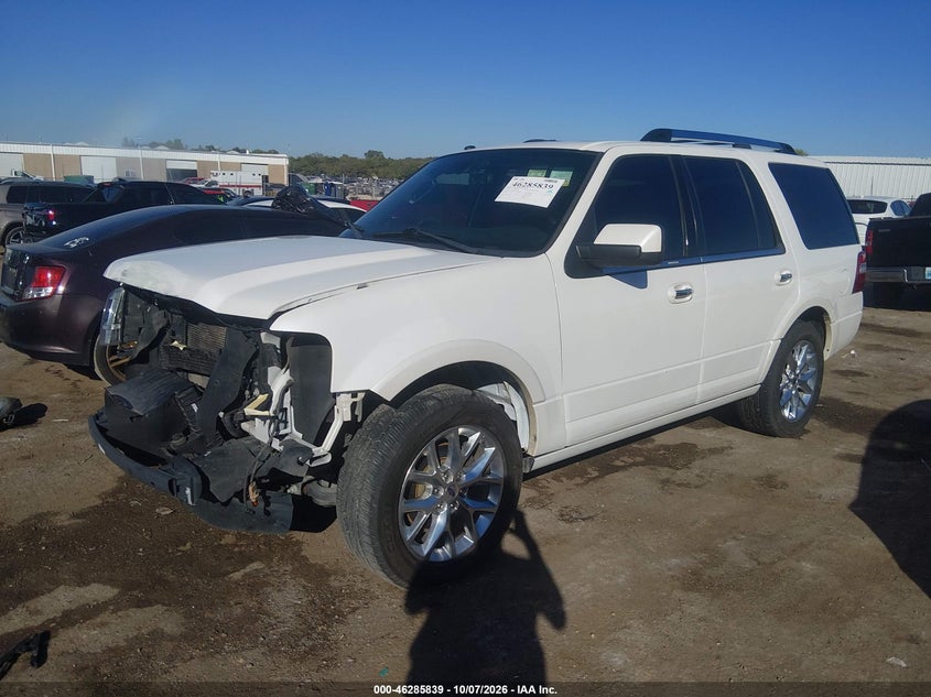 Vin: 1fmju1kt2fef26482, lot: 46785985, ford expedition limited 20152