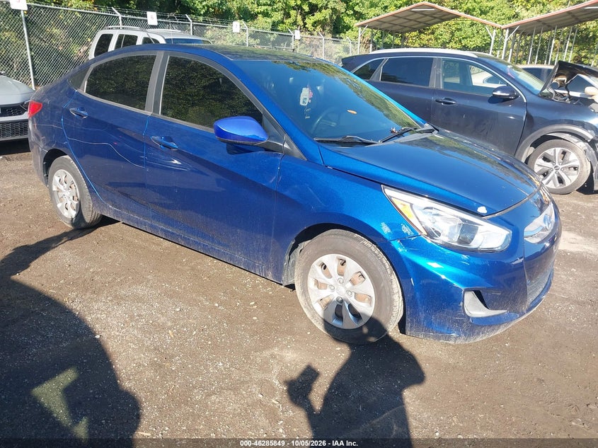 Vin: kmhct4ae7hu216059, lot: 46785995, hyundai accent se 20171