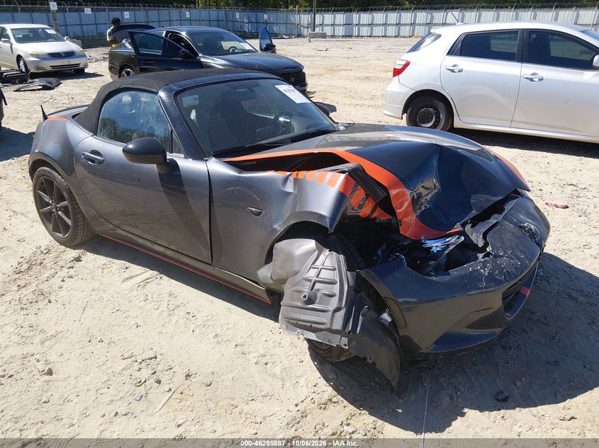 Vin: jm1ndac71g0104645, lot: 46786033, mazda mx-5 miata club 20161
