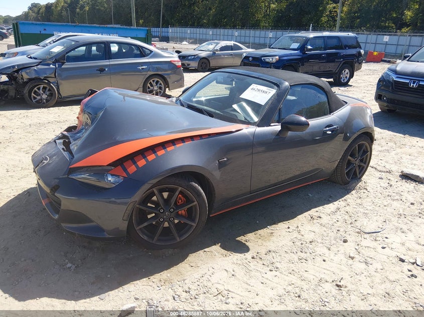 Vin: jm1ndac71g0104645, lot: 46786033, mazda mx-5 miata club 20162