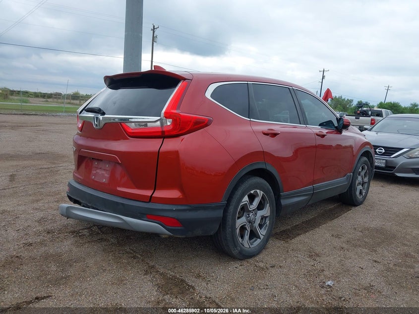 Vin: 2hkrw1h56jh509901, lot: 46786048, honda cr-v ex 20184