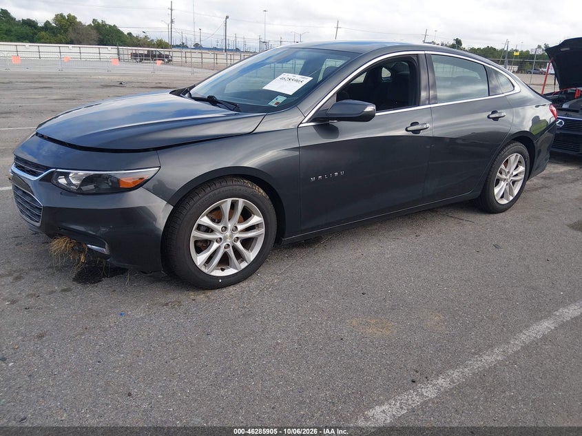 Vin: 1g1ze5st0gf231641, lot: 46786051, chevrolet malibu 1lt 20162
