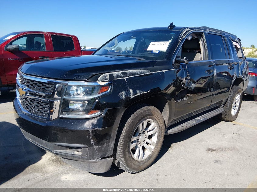 Vin: 1gnscbkc8hr142159, lot: 46786058, chevrolet tahoe lt 20172