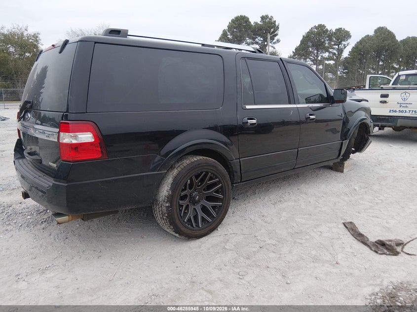 Vin: 1fmjk1kt3gef06619, lot: 46786091, ford expedition el limited 20164