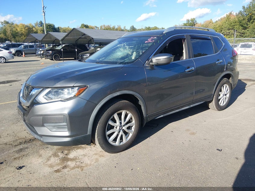 2020 Nissan Rogue Sv Intelligent Awd, Right Rear, IAAI, VIN JN8AT2MV0LW120805 — photo 2