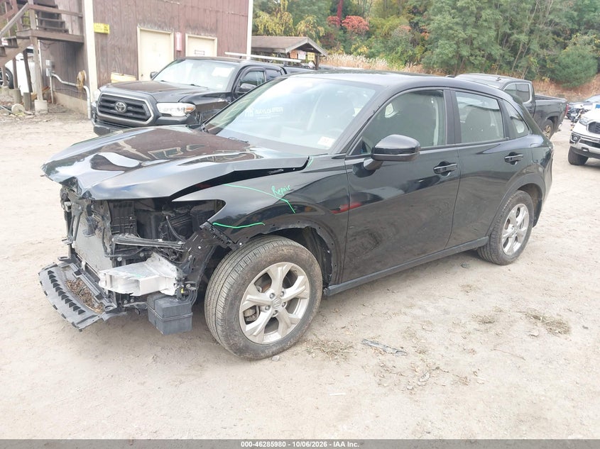 2025 Honda Hr-V Awd Lx, Front End, IAAI, VIN 3CZRZ2H37SM705198 — photo 2