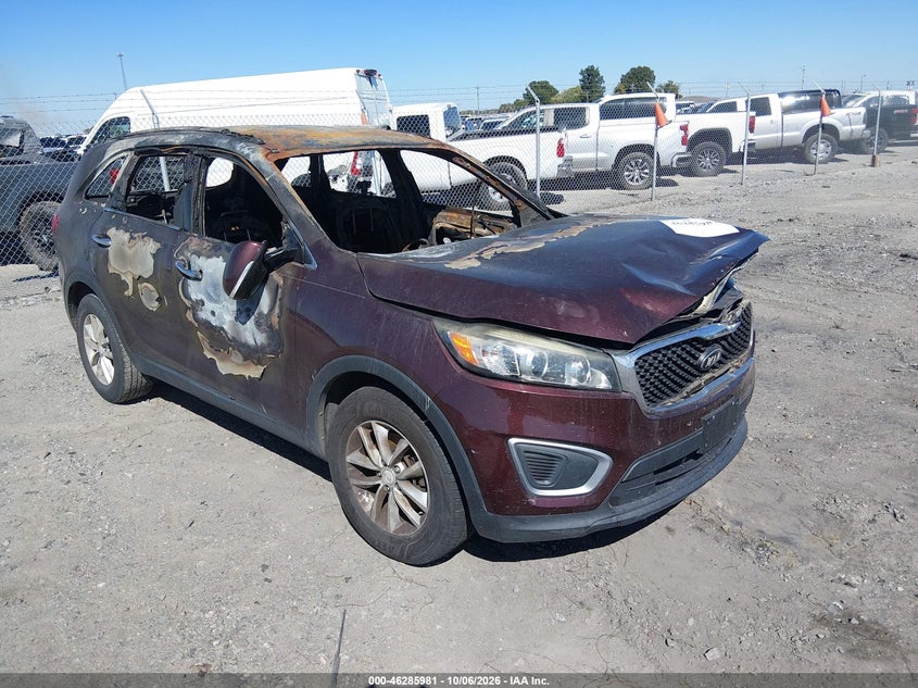 Vin: 5xypg4a32gg146690, lot: 46786127, kia sorento 2.4l lx 2016 img_1