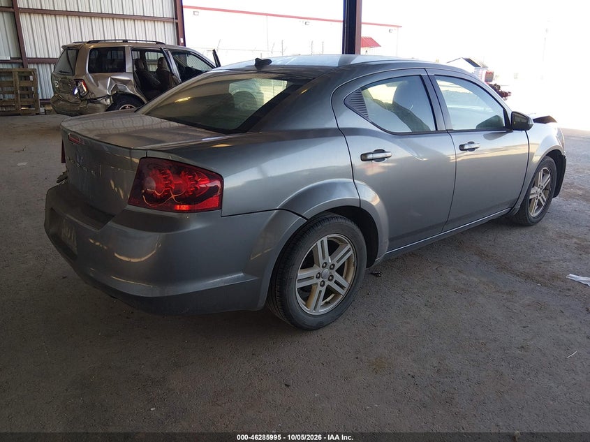Vin: 1c3cdzcb6cn196685, lot: 46786141, dodge avenger sxt 20124