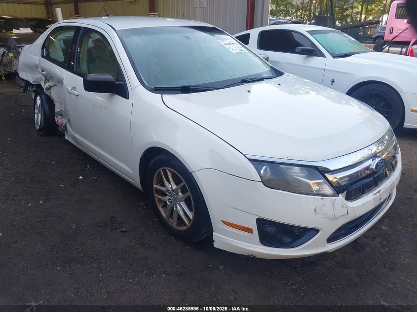 Vin: 3fahp0ga8ar389961, lot: 46786142, ford fusion s 20101