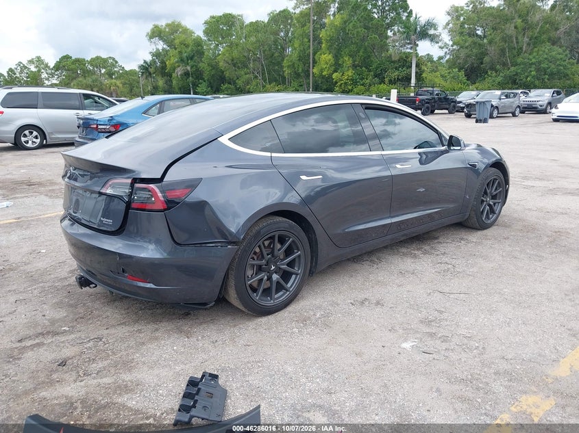Vin: 5yj3e1ea9jf053465, lot: 46786162, tesla model 3 long range/mid range 20184