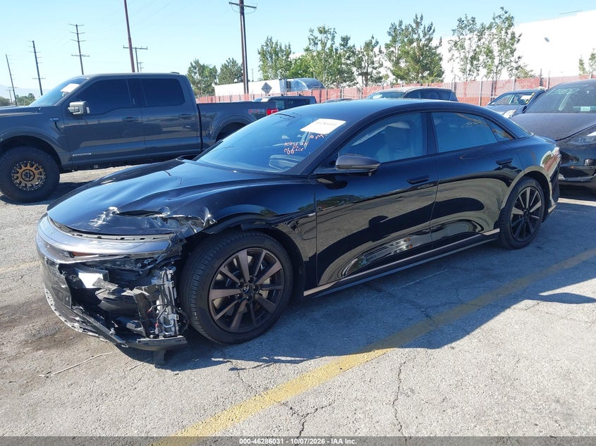 Vin: 50ea1tea5ra007033, lot: 46786177, lucid air touring 20242