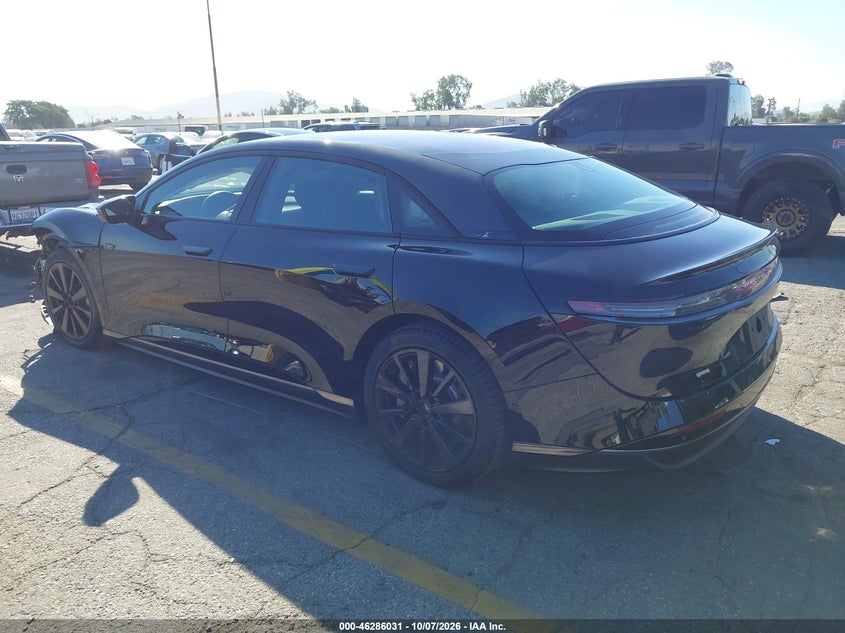 Vin: 50ea1tea5ra007033, lot: 46786177, lucid air touring 20243