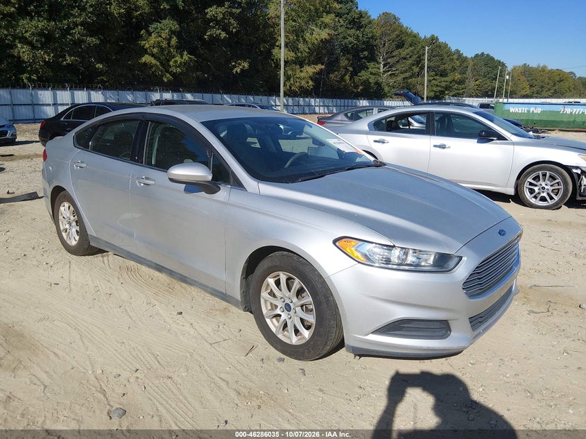 Vin: 3fa6p0g79gr273513, lot: 46786181, ford fusion s 20161