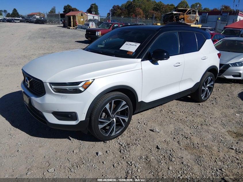 Vin: yv4162um5m2400042, lot: 46786182, volvo xc40 t5 r-design 20212