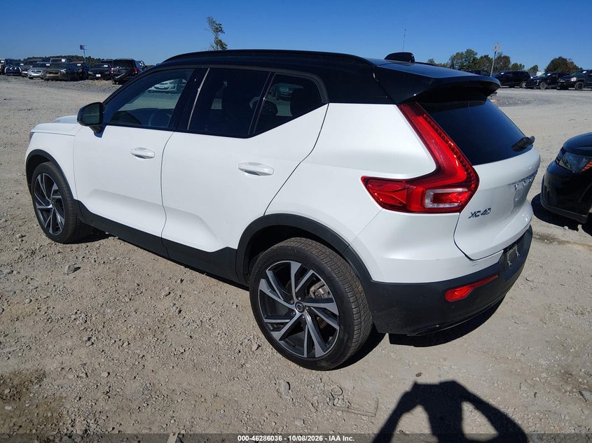 Vin: yv4162um5m2400042, lot: 46786182, volvo xc40 t5 r-design 20213