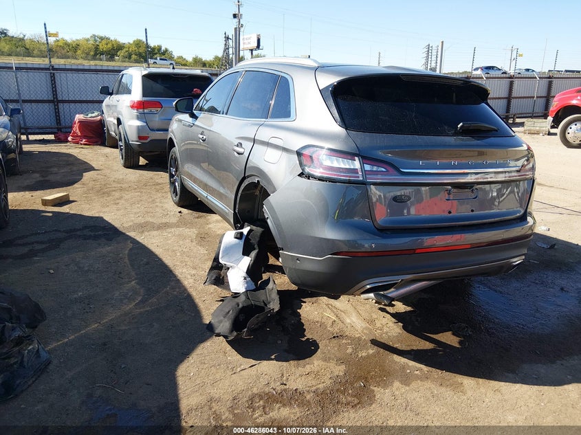 Vin: 2lmpj6k96mbl06425, lot: 46786189, lincoln nautilus reserve 20213