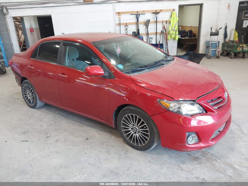 Vin: 5yfbu4ee8dp105793, lot: 46786204, toyota corolla le 20131