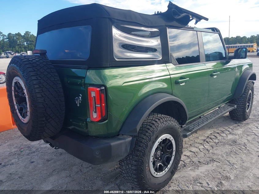 Vin: 1fmde5dh6plb55365, lot: 46786256, ford bronco outer banks 20234