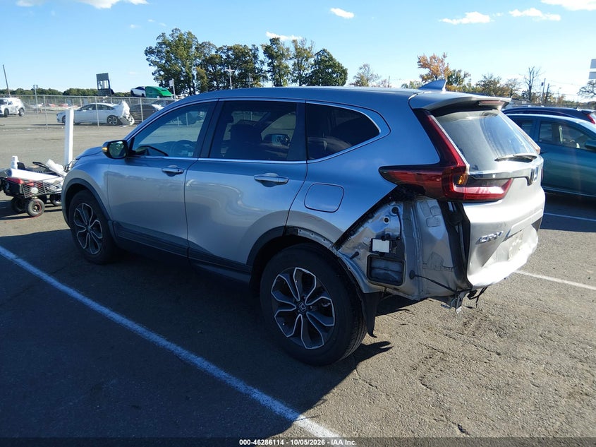 Vin: 2hkrw1h82lh422638, lot: 46786260, honda cr-v 2wd ex-l 20203