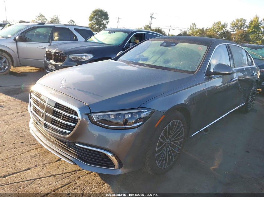Vin: w1k6g7gb4ma057135, lot: 46786261, mercedes-benz s 580 4matic 20212
