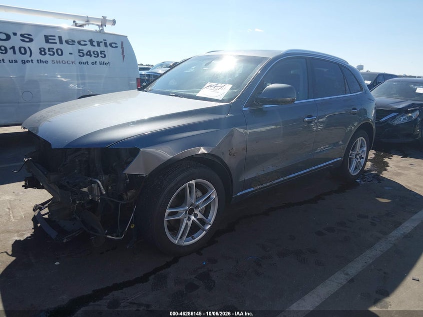 Vin: wa1l2afp7ga147223, lot: 46786291, audi q5 2.0t premium 20162