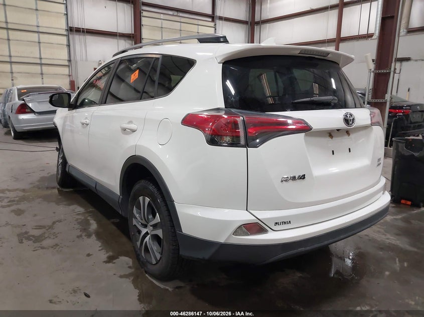 Vin: jtmbfrev2hj709244, lot: 46786293, toyota rav4 le 20173