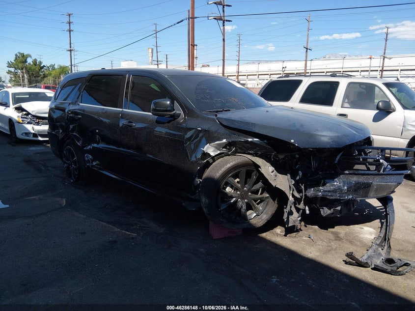 Vin: 1c4rdhag2jc302301, lot: 46786294, dodge durango sxt rwd 20181