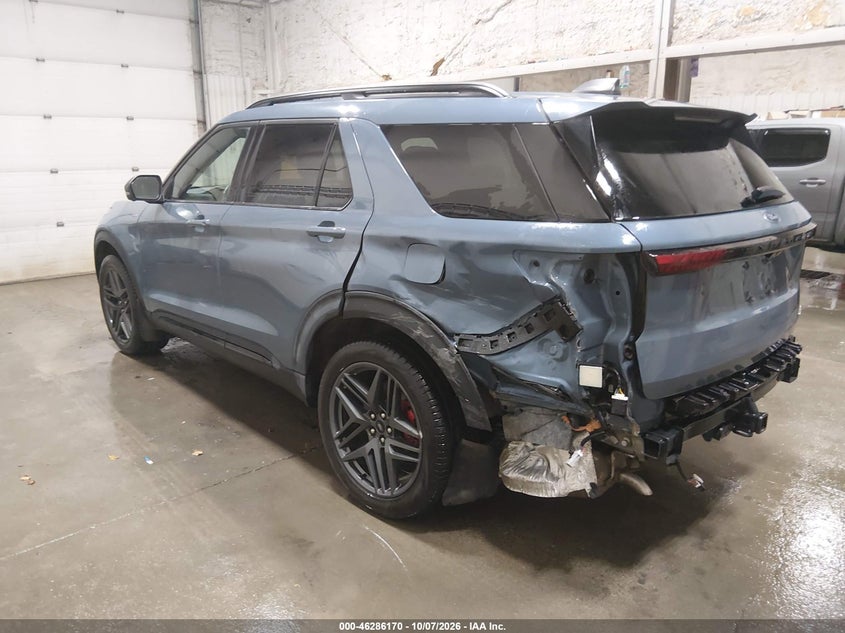 Vin: 1fmuk8kh8tga00459, lot: 46786316, ford explorer st-line 20263