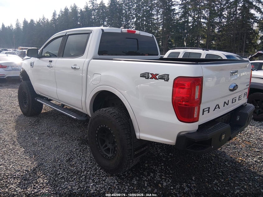 Vin: 1fter4fh1kla62671, lot: 46786322, ford ranger lariat 20193