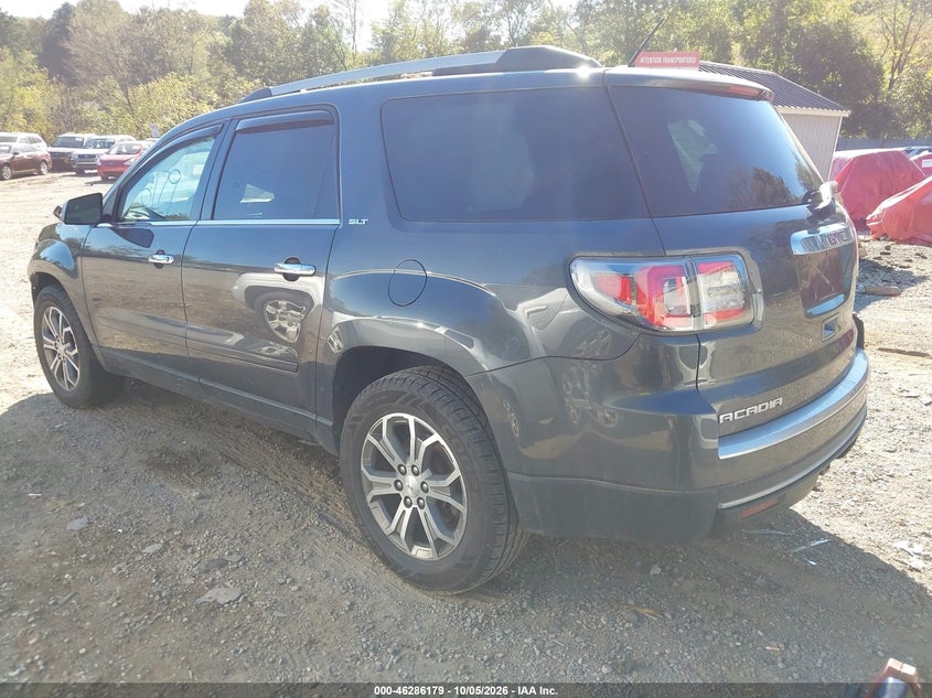Vin: 1gkkrrkd9ej286648, lot: 46786325, gmc acadia slt-1 20143