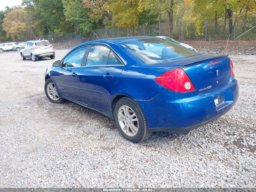 PONTIAC G6 2006 VIN 1G2ZF57B264282741