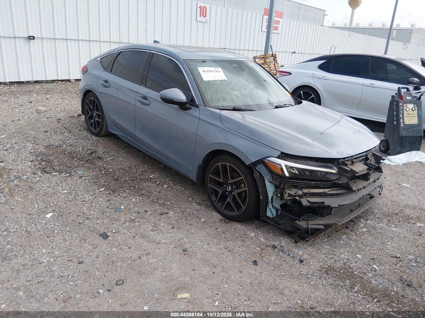 Vin: 19xfl1h82ne004759, lot: 46786330, honda civic sport touring 20221