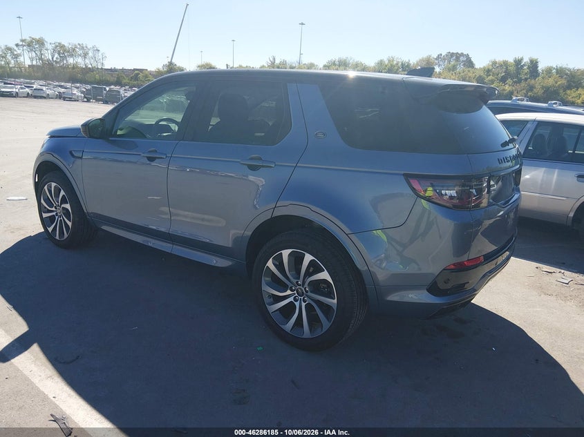 Vin: salcl2fx6lh878616, lot: 46786331, land rover discovery sport r-dynamic se 20203