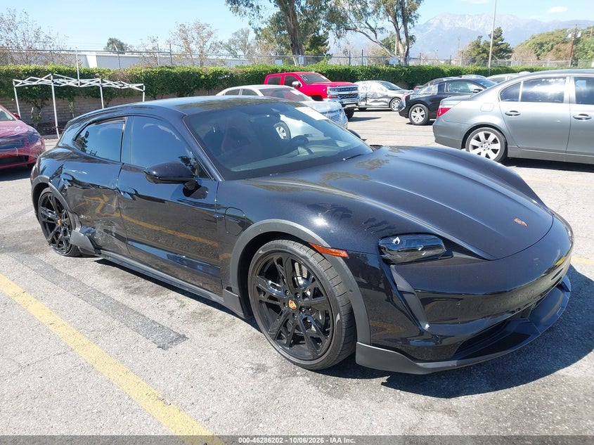 Vin: wp0bc2y1xrsa68027, lot: 46786348, porsche taycan cross turismo turbo/turbo s 20241