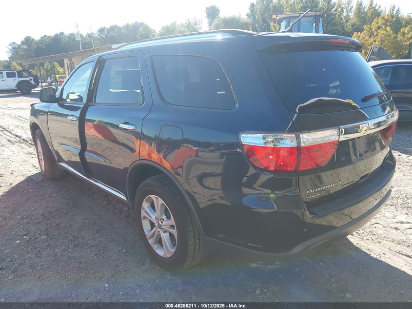 Vin: 1c4rdjdg6dc509295, lot: 46786357, dodge durango crew 20133
