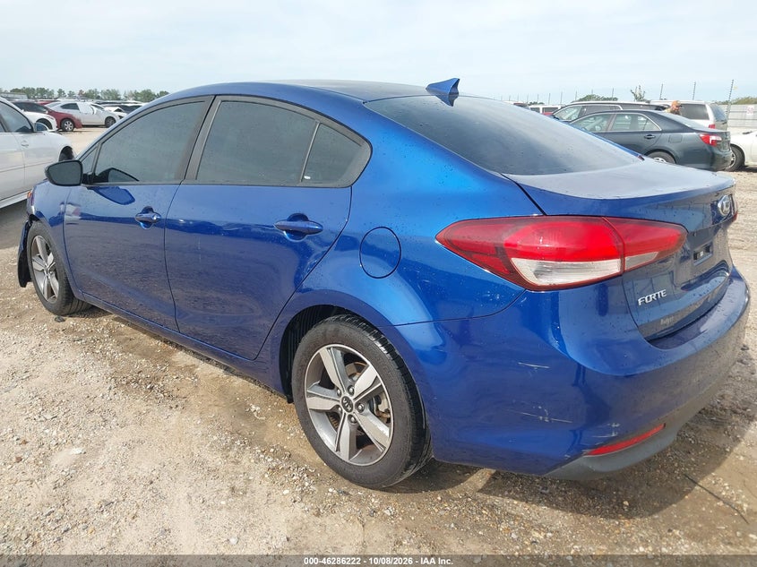 Vin: 3kpfl4a71je273526, lot: 46786368, kia forte lx 20183